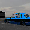 True BLUE Town Car